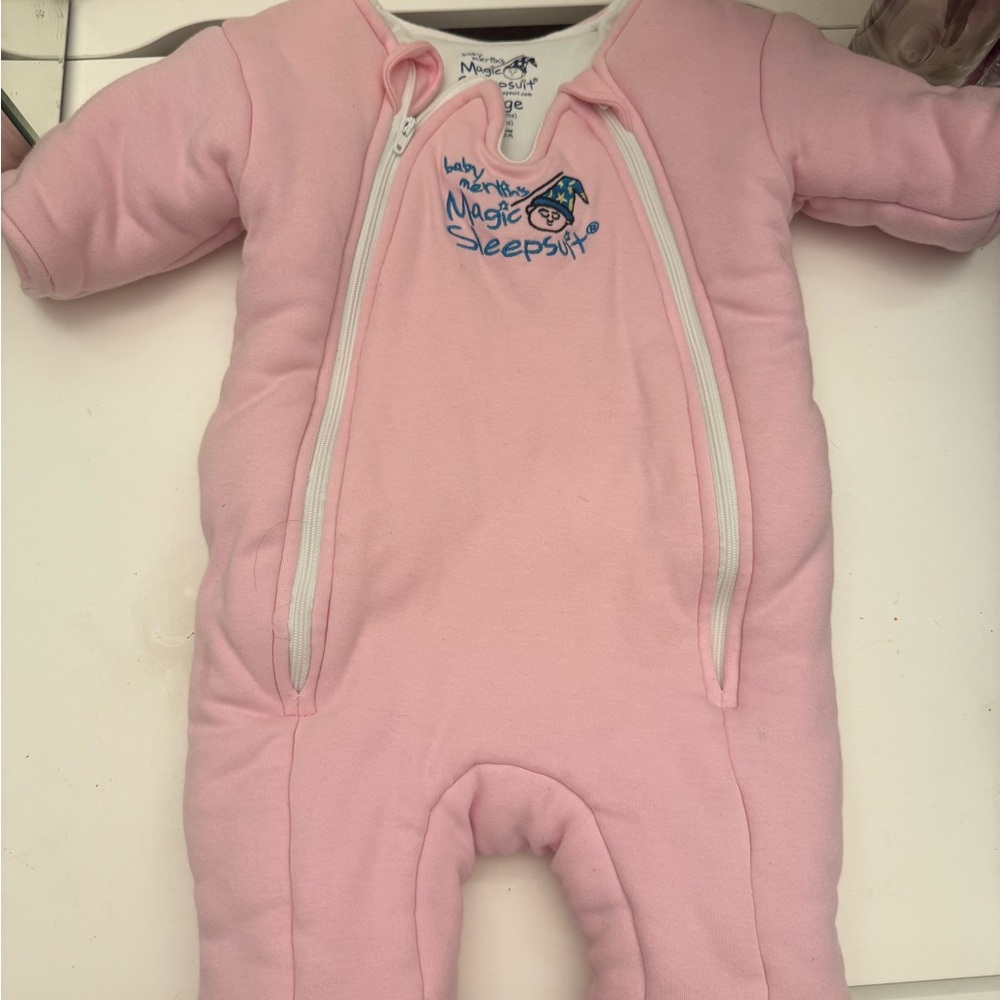 Baby Merlin’s Magic Sleep Suit (Pink)